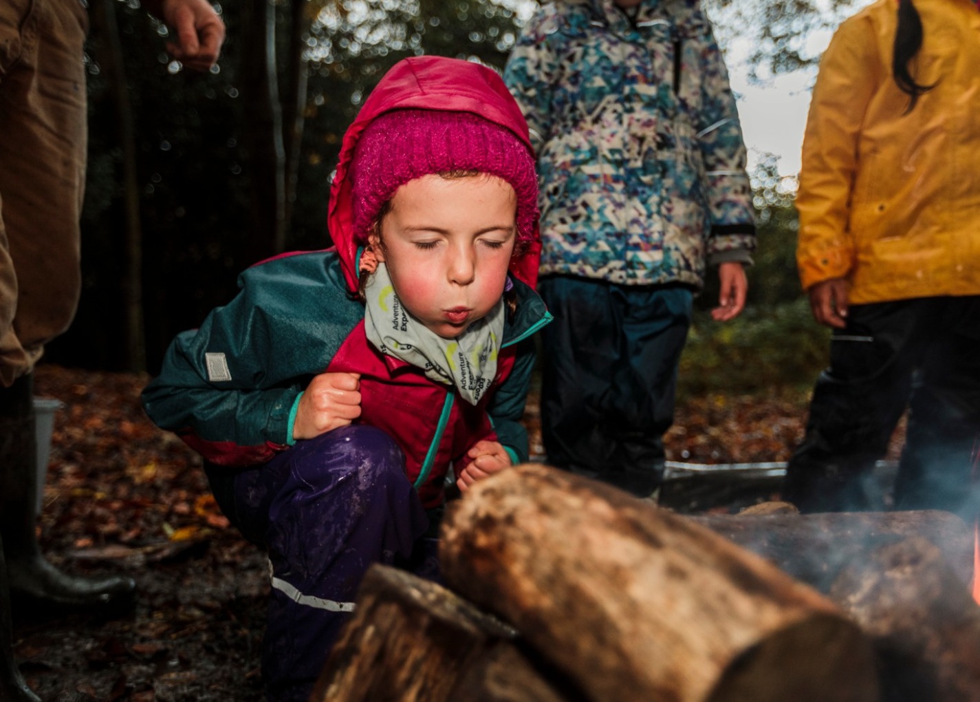 Supporting social and emotional development in young people with the outdoors supporting image